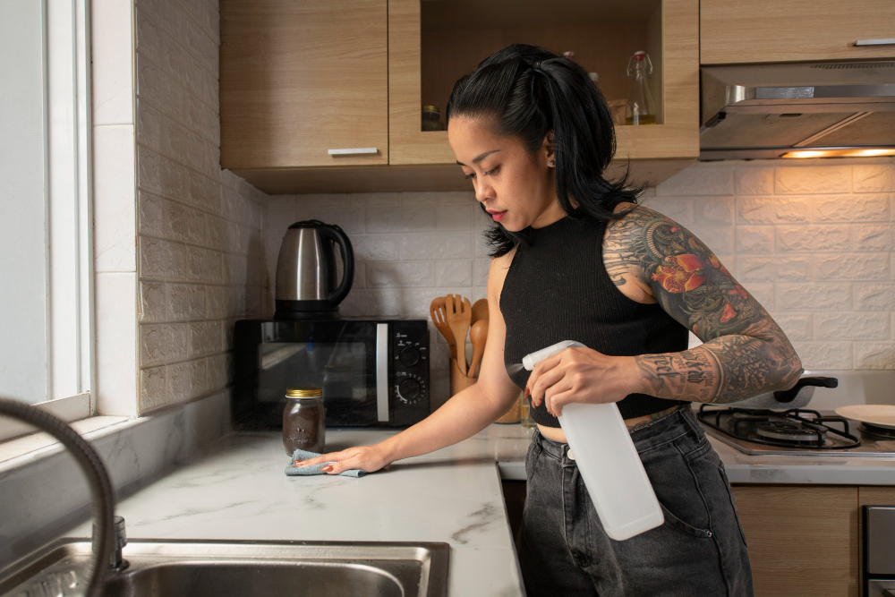 Como limpar a cozinha corretamente sem danificar os eletrodomésticos 1 limpar a cozinha